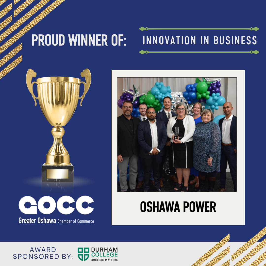 Oshawa Power Team Receives Innovation Award